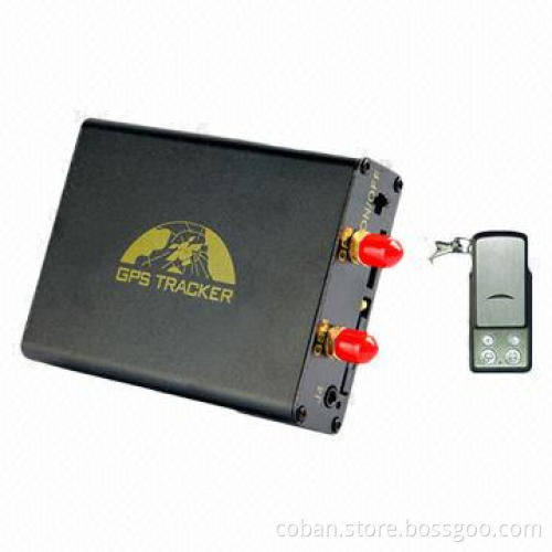 Car Security Engine Stop Remotely GPS Tracker with Central Lock System, Geo-fencing Alarm